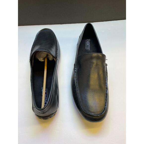 NWT Born Men's Liam Leather Loafer in Black -Size 11.5 - Picture 2 of 3